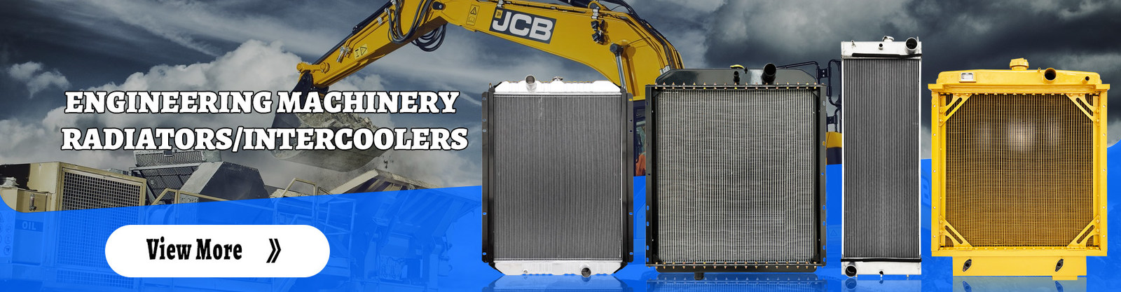 Radiatore del bulldozer