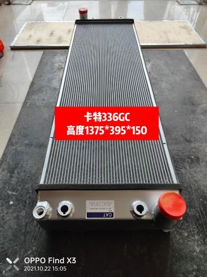 E345GC approvvigionano 4756622 il centro ispessito di alluminio di Radiator 1375mm dell'escavatore dell'acqua
