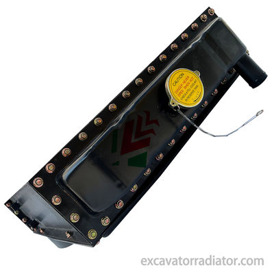 Radiatore per macchinari di ingegneria per Weichai K4105 elevata curva destra sinistra DF38 Macchinari pesanti accessori di raffreddamento