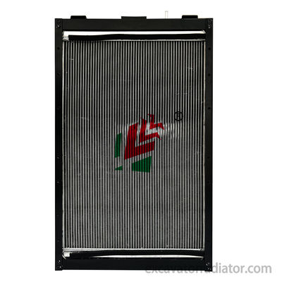 Jinglong Kinnglong Q6885 Autobus Radiatore Cooler Assemblaggio di alluminio Autoveicoli passeggeri Motore sistema di raffreddamento Serbatoio d'acqua