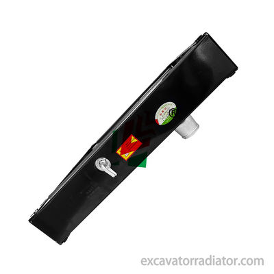 Sistema di raffreddamento del motore dell'autobus Jinlv Autobus Radiator Cooler 75*63 Assemblea di alluminio