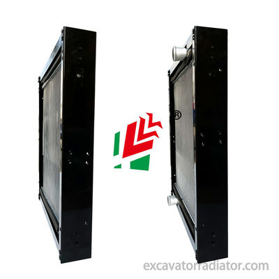 Sistema di raffreddamento del motore dell'autobus Jinlv Autobus Radiator Cooler 75*63 Assemblea di alluminio