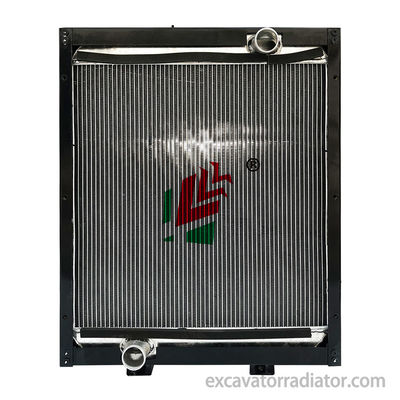 Sistema di raffreddamento del motore dell'autobus Jinlv Autobus Radiator Cooler 75*63 Assemblea di alluminio