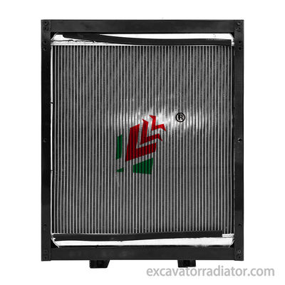 Sistema di raffreddamento del motore dell'autobus Jinlv Autobus Radiator Cooler 75*63 Assemblea di alluminio