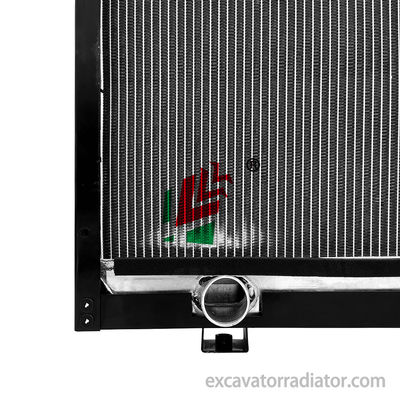 Sistema di raffreddamento del motore dell'autobus Jinlv Autobus Radiator Cooler 75*63 Assemblea di alluminio