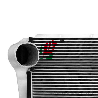 Neoplan Grandi radiatori Intercooler Assemblaggio di alluminio Motore di auto passeggeri Sistema di raffreddamento Serbatoio dell'acqua