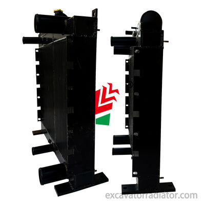 Sany Pump Truck Aluminium Alloy Engineering Machinery Dissipation Heat Intercooler Assemblaggio