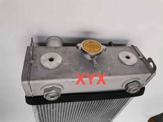 Radiatore per escavatore Komatsu PC200-8 | Assemblaggio del sistema di raffreddamento con nucleo in alluminio | Radiatore a tubi a 4 file