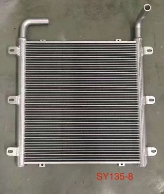 Dispositivo di raffreddamento della trasmissione di Aluminum Radiator With dell'escavatore di Sany SY135-8