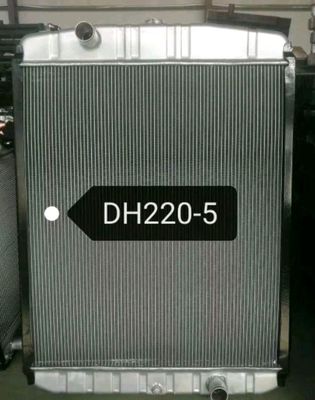 Radiatore per escavatore Doosan DH220-5 | Gruppo radiatore completo da 1060 mm | Nucleo in alluminio multifila
