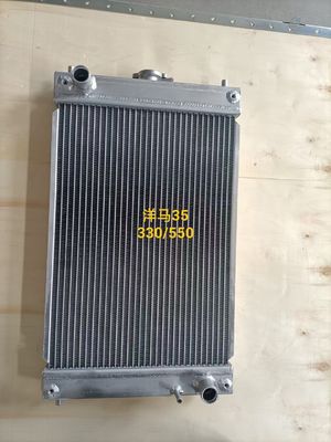 Radiatore per escavatore Yanmar | Assemblaggio del sistema di raffreddamento in alluminio | Sostituzione completa delle specifiche personalizzate